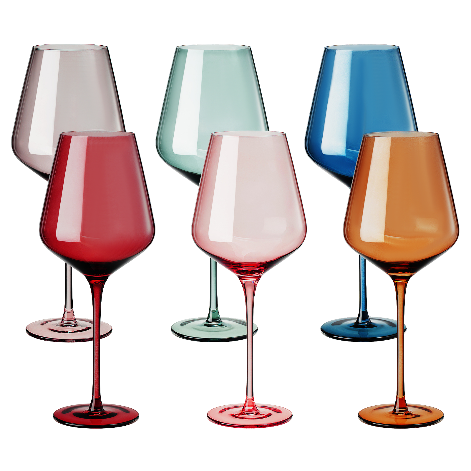 TEEK - Tonal Stemmed Wine Glassware Set HOME DECOR TEEK KS