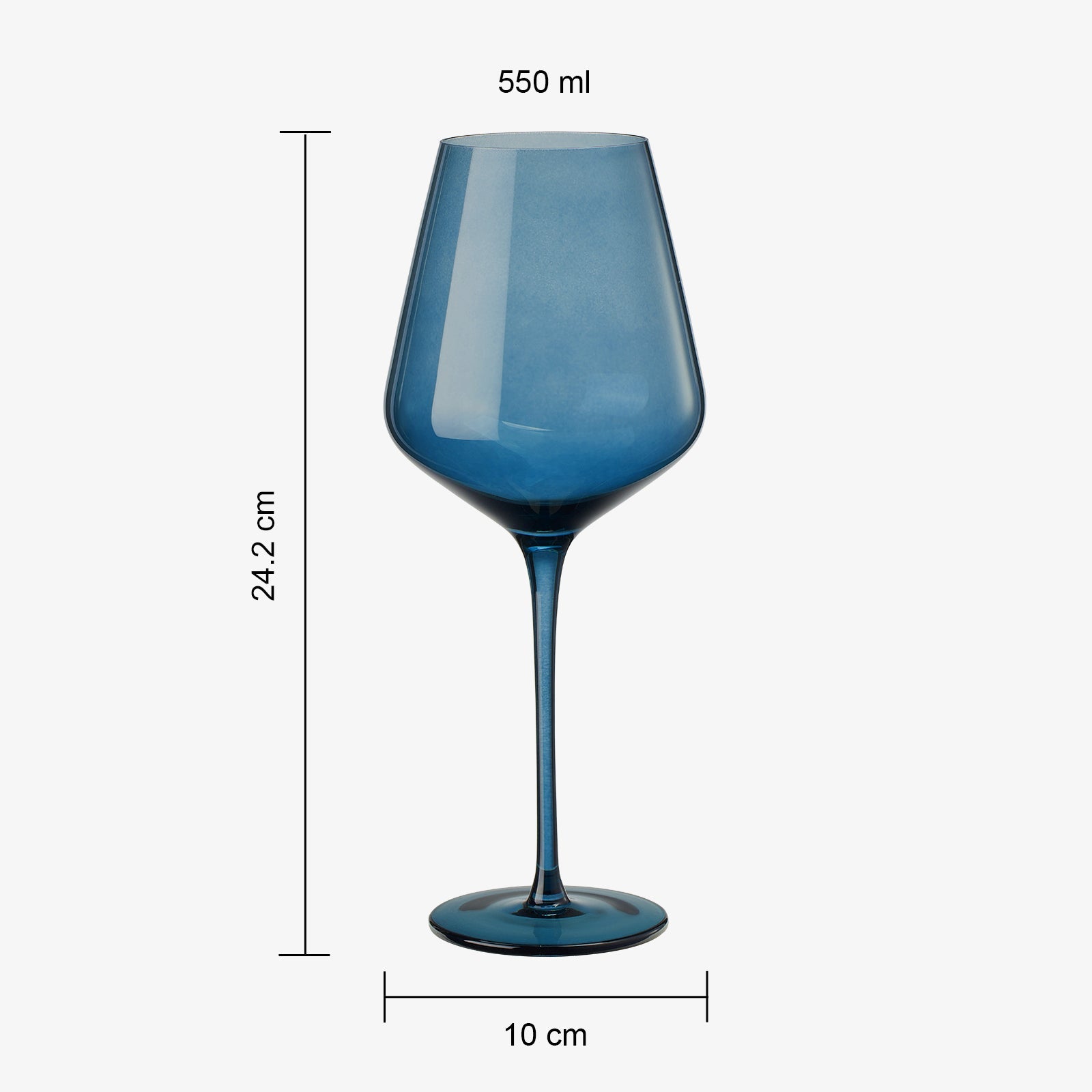 TEEK - Tonal Stemmed Wine Glassware Set HOME DECOR TEEK KS