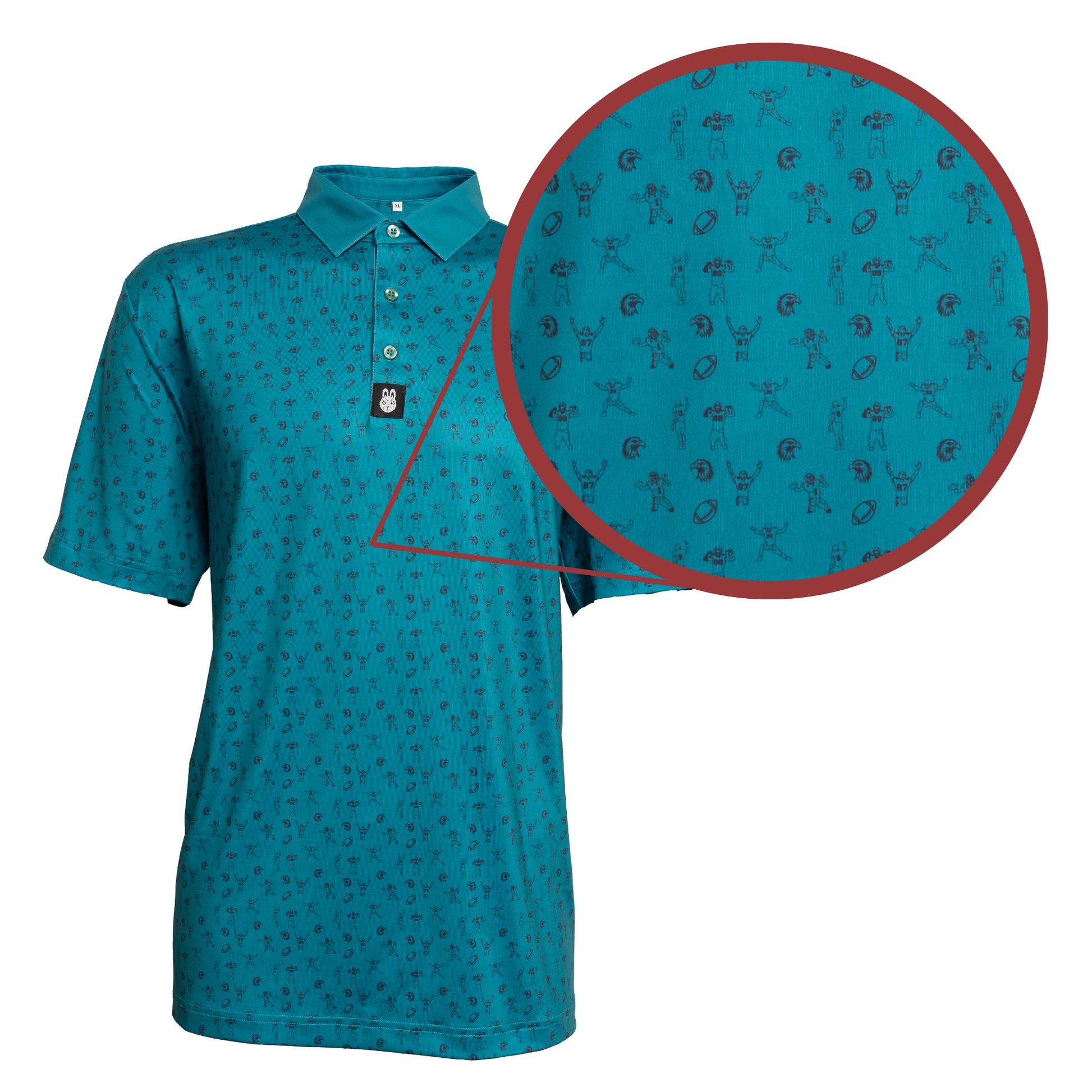 TEEK - The Gang Gets Invincible Polo TOPS TEEK DDA