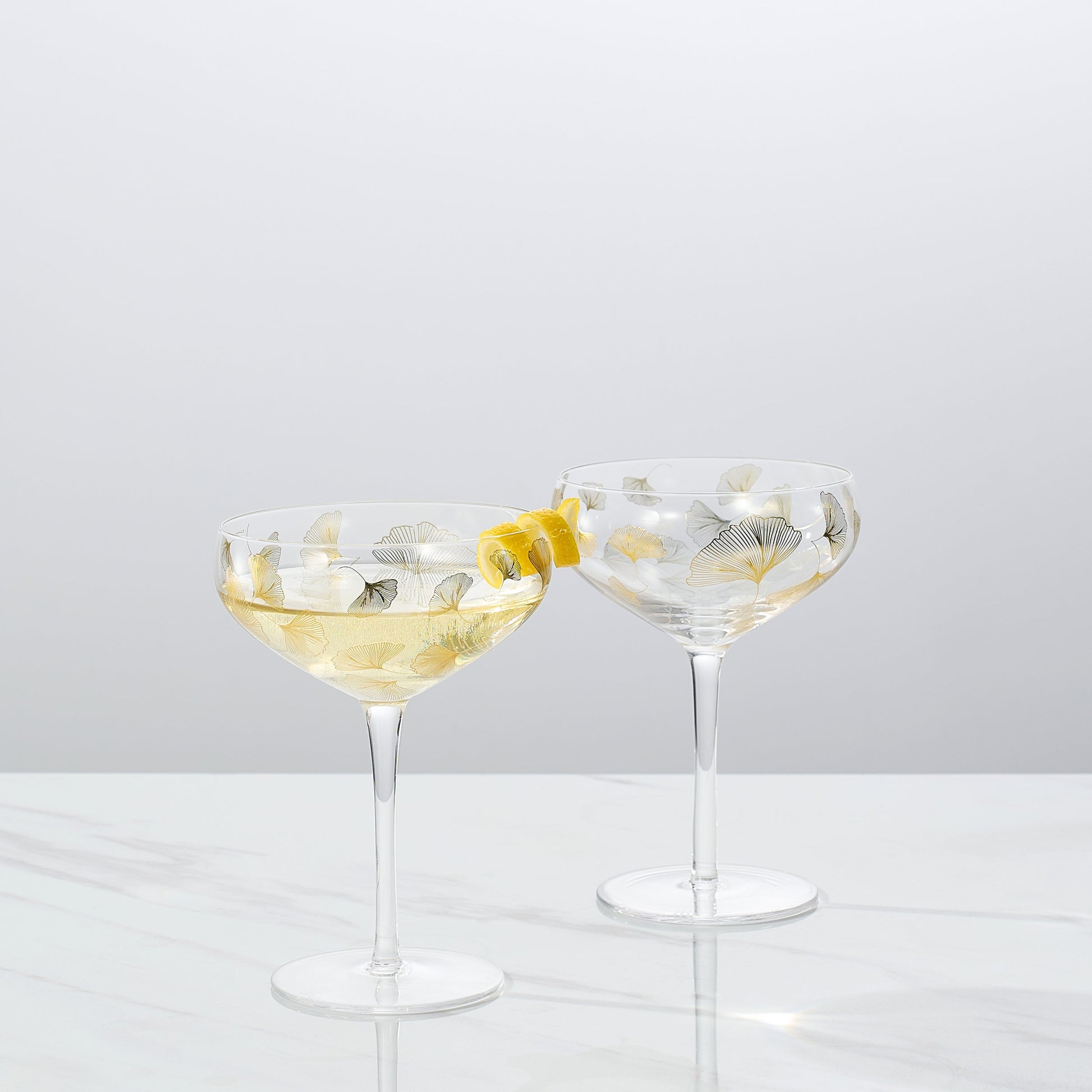 TEEK - Trevi Champagne Coupe Cocktail Glassware Set HOME DECOR TEEK KS