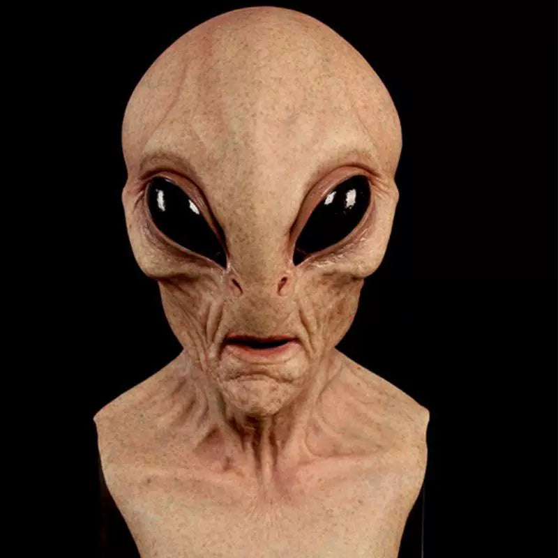 TEEK - Independent Station Alien Mask COSTUME theteekdotcom Flesh color  