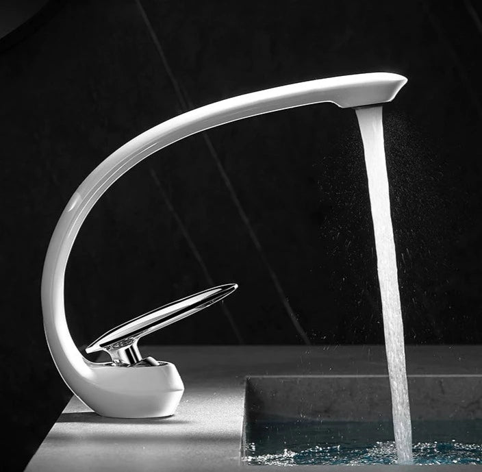 TEEK - Creative Minimalist Copper Bathroom Faucet HOME DECOR theteekdotcom   