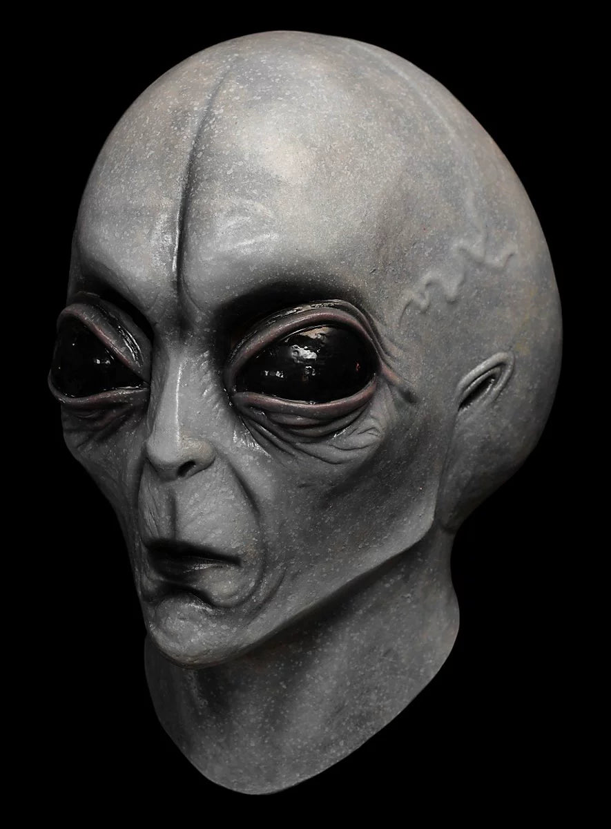 TEEK - Independent Station Alien Mask COSTUME theteekdotcom Gray Big Eye Alien  