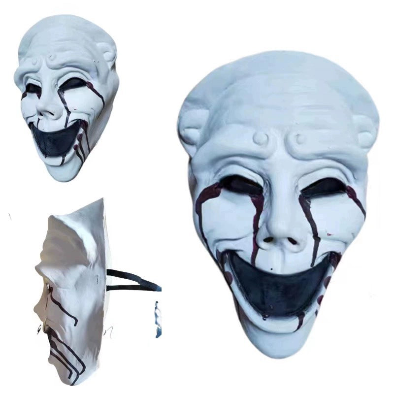 TEEK - Full Face Latex Clown Head Horror Mask COSTUME TEEK 6  