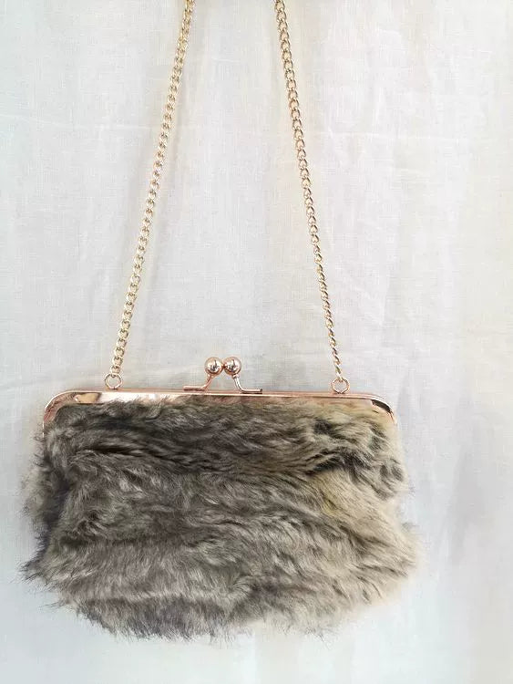 TEEK - Hand Warmer Plush Bag  theteekdotcom Large Wolf Grey  