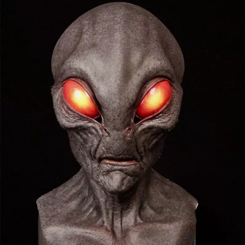 TEEK - Independent Station Alien Mask COSTUME theteekdotcom Black  