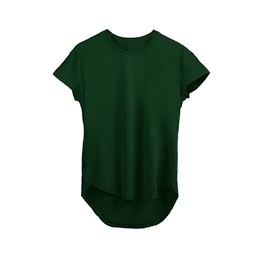 TEEK - Moisture Wicking Cotton Short-Sleeved T-shirt TOPS theteekdotcom Green M 