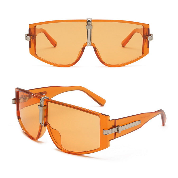 TEEK - Transparent Style What Wind Eyewear EYEGLASSES theteekdotcom Semi-transparent Orange  