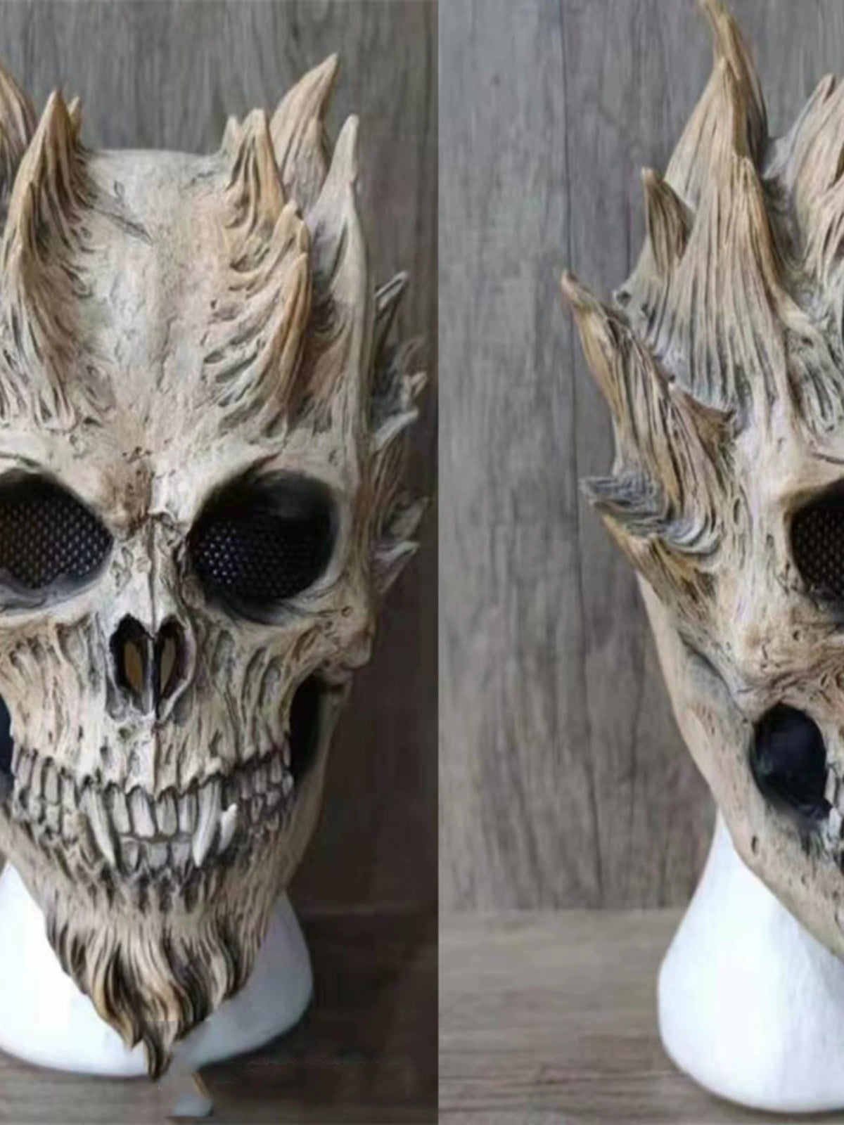 TEEK - Horror Dead Skull Warrior Mask COSTUME theteekdotcom   