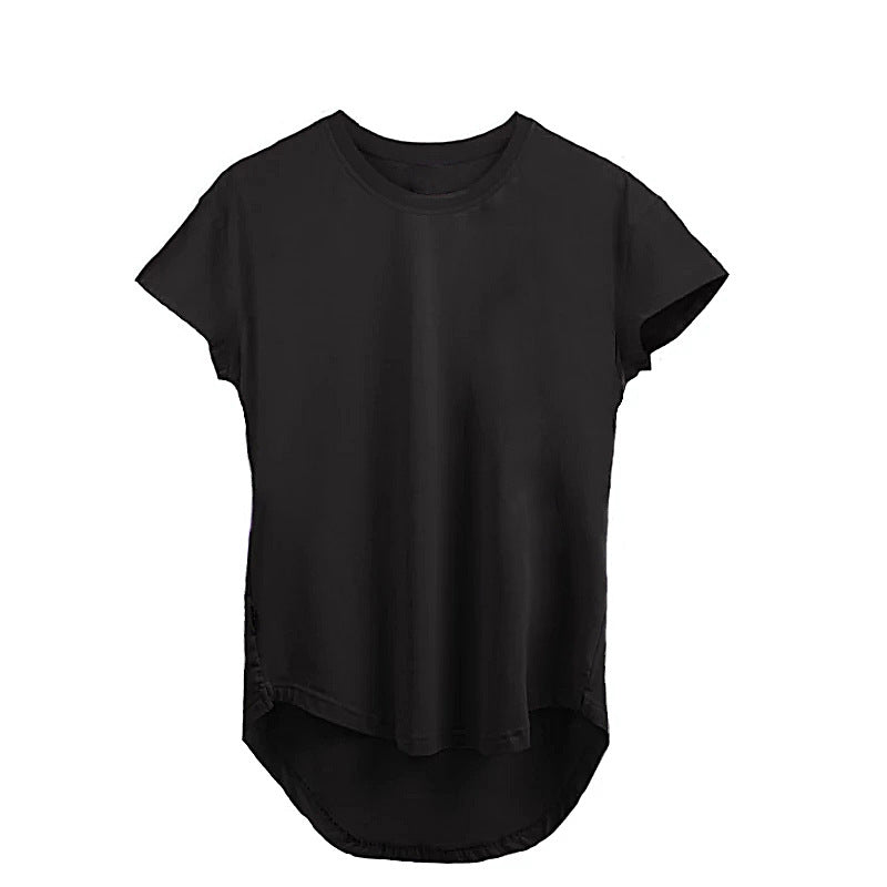 TEEK - Moisture Wicking Cotton Short-Sleeved T-shirt TOPS theteekdotcom Black XL 