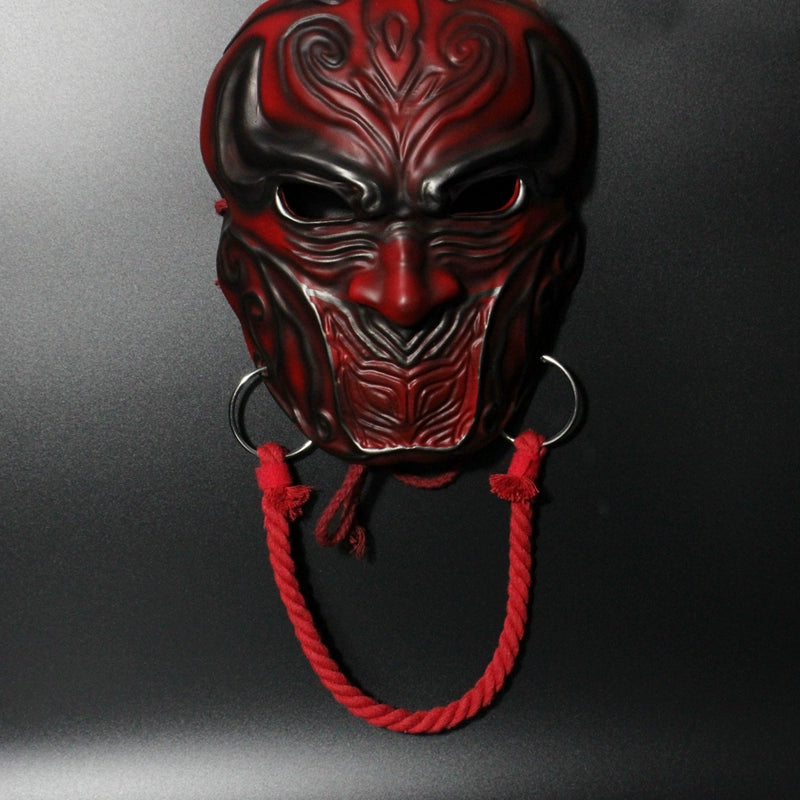 TEEK - Japanese Cosplay Half Face Warrior Mask COSTUME theteekdotcom Bad People  