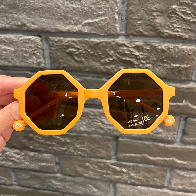 TEEK - Retro Poly Sunglasses EYEGLASSES theteekdotcom Yellow  