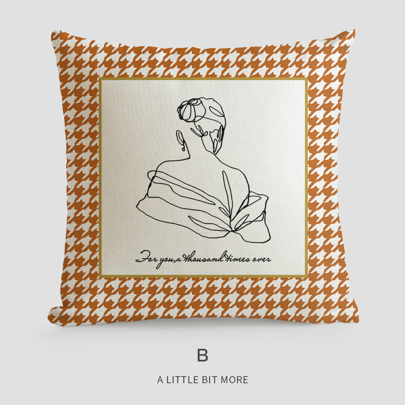 TEEK - Entry Lux Design Pillows & Pillowcases HOME DECOR theteekdotcom B [30 × 50cm] pillowcase + core 