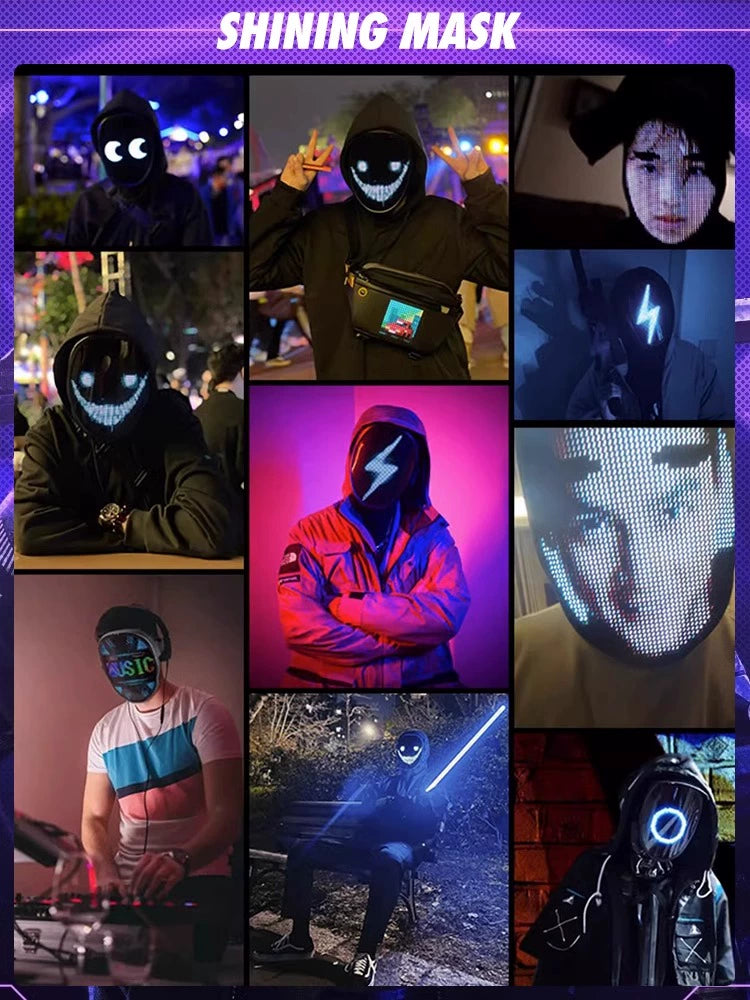 TEEK - LED Luminous Digital Mask