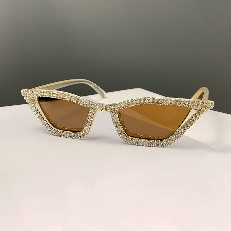 TEEK - Sunshade Sparkle Minimalist Cat Eye Sunglasses EYEGLASSES theteekdotcom Tea + Tea  