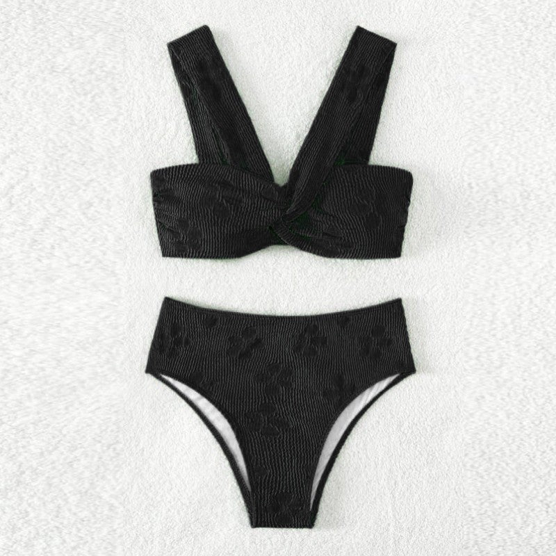 TEEK - Cross Ventilation Bikini SWIMWEAR theteekdotcom S Black 