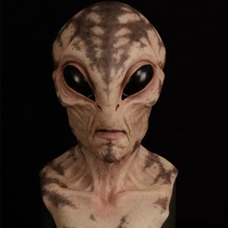 TEEK - Independent Station Alien Mask COSTUME theteekdotcom Fleshy Patterned  