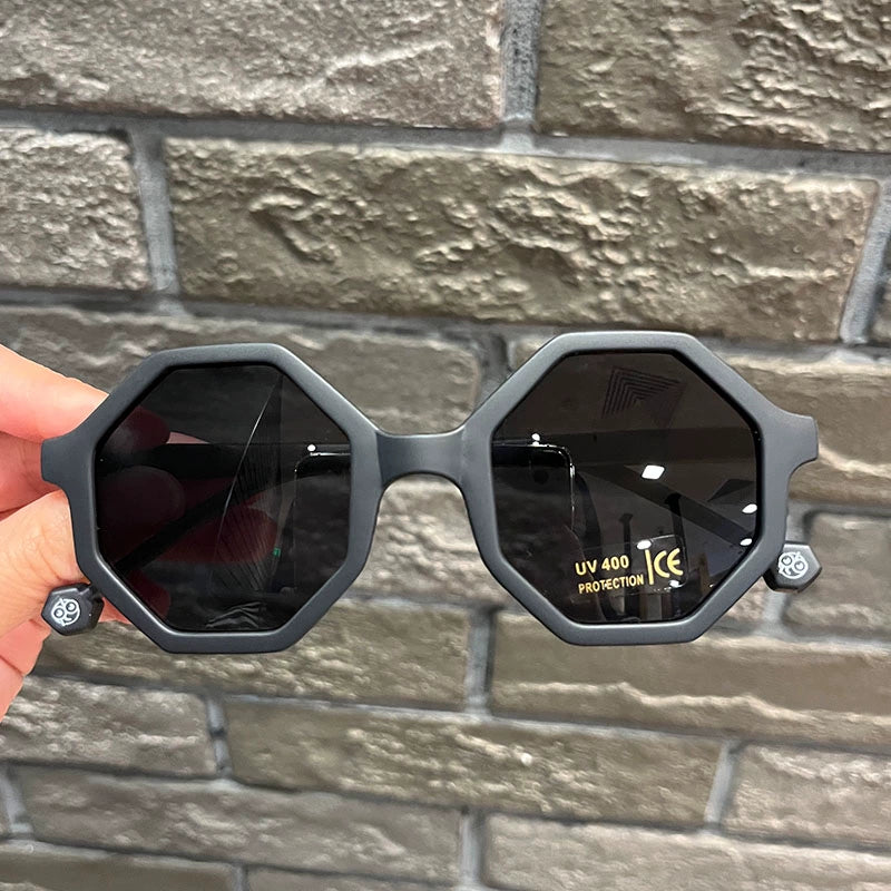 TEEK - Retro Poly Sunglasses EYEGLASSES theteekdotcom Black  