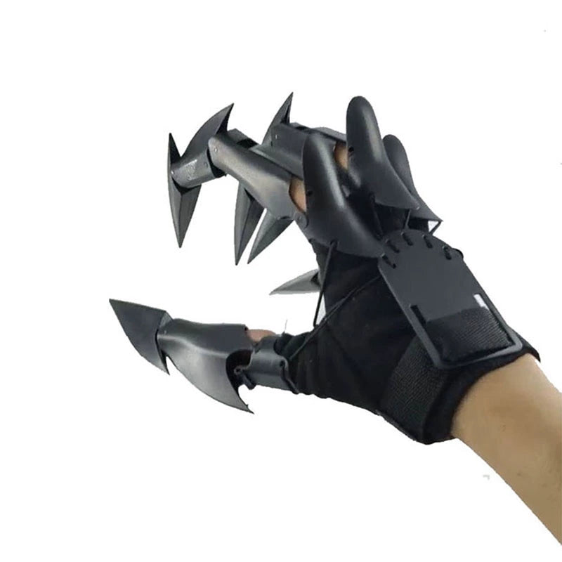 TEEK - Dragon  Movable Joint Hand Claw COSTUME theteekdotcom Black Dragon Claw-Right Hand  