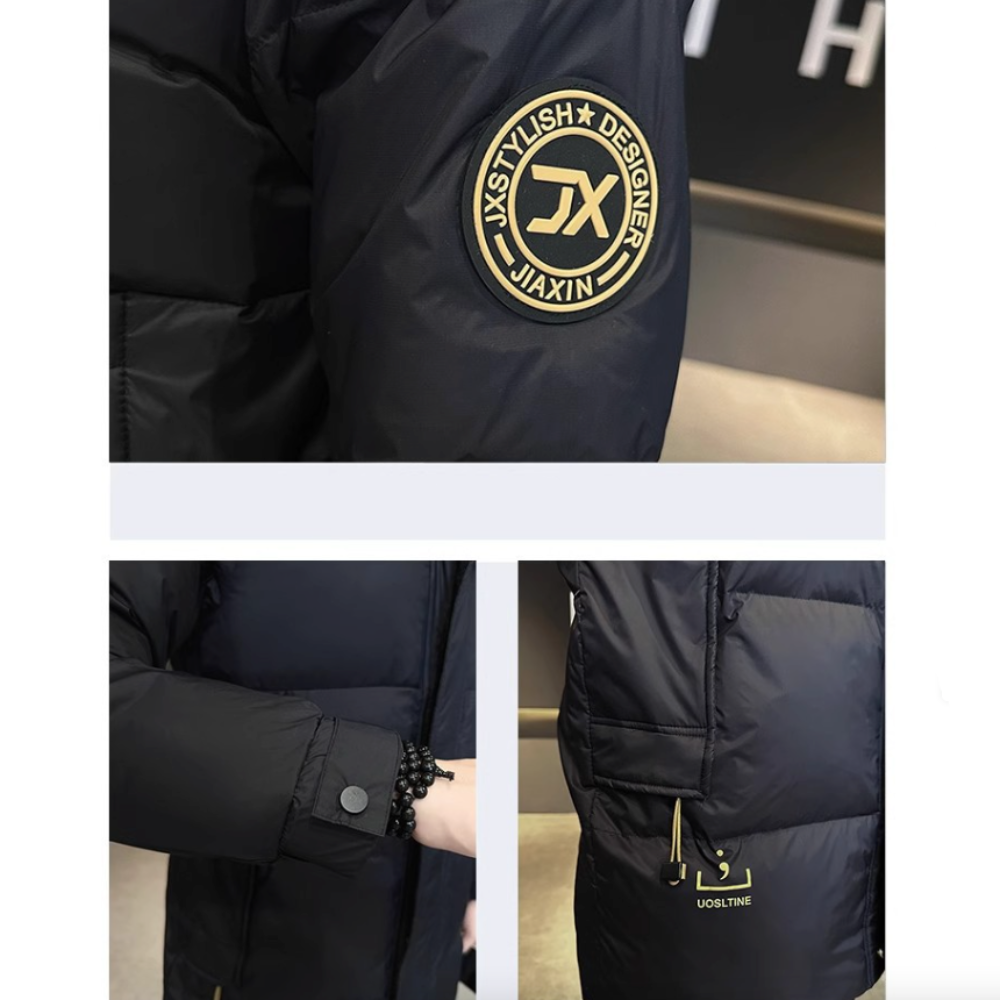 TEEK - Mens Hooded Zipper Puffy Pocketed Coat COAT TEEK 1TFY