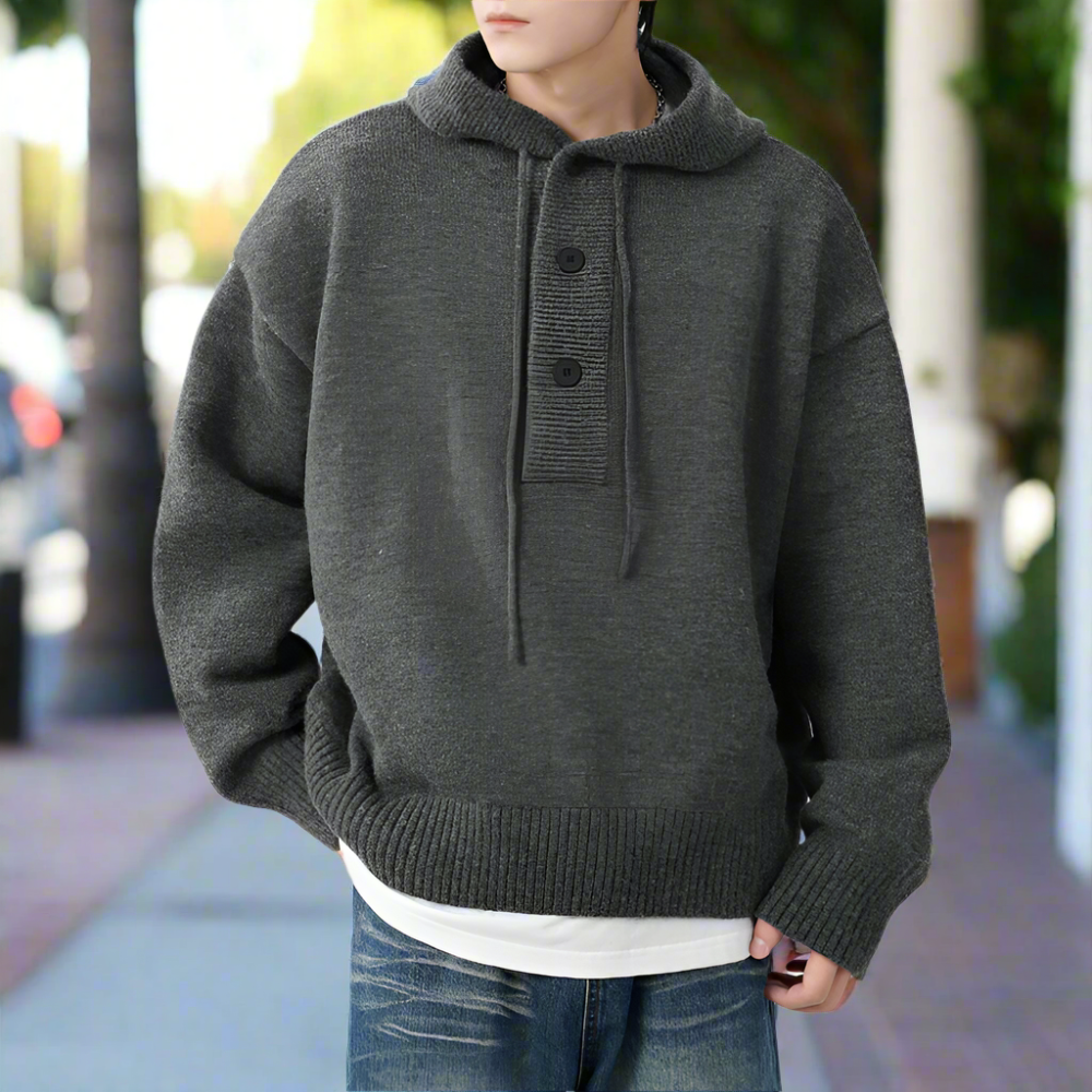 TEEK - Mens Pull Over Sweater Hoodie SWEATER TEEK 1TFY