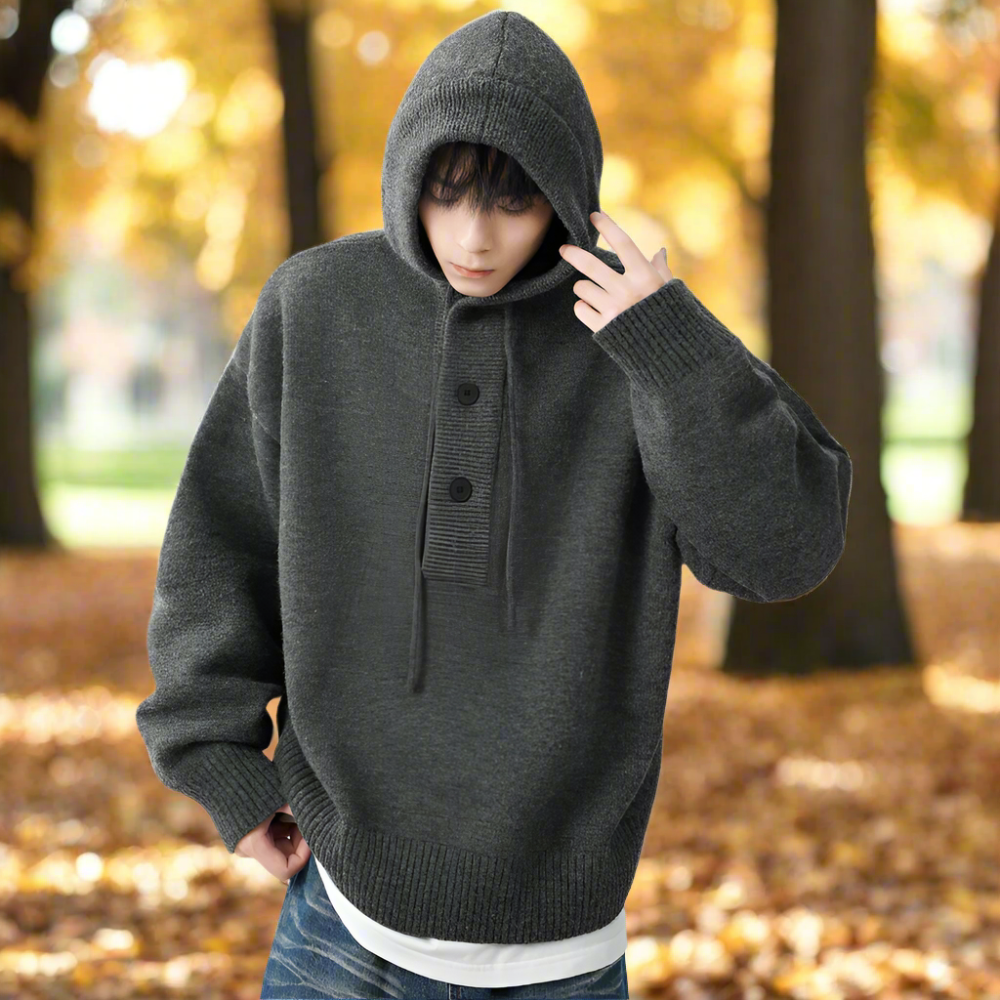 TEEK - Mens Pull Over Sweater Hoodie SWEATER TEEK 1TFY