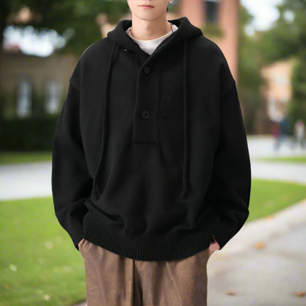 TEEK - Mens Pull Over Sweater Hoodie SWEATER TEEK 1TFY