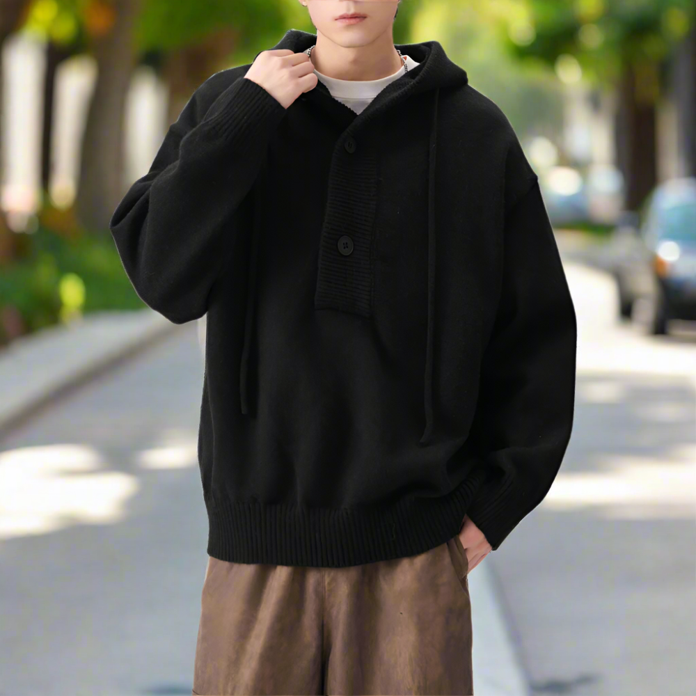 TEEK - Mens Pull Over Sweater Hoodie SWEATER TEEK 1TFY