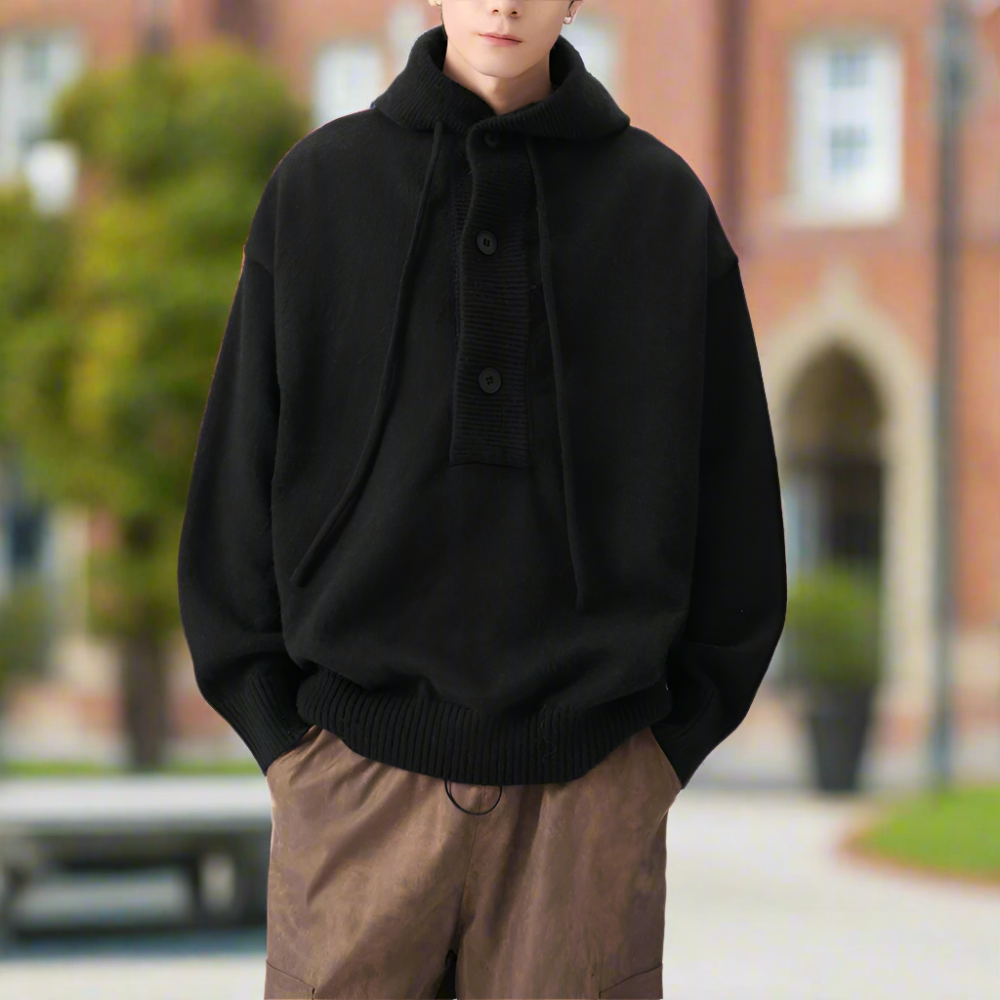 TEEK - Mens Pull Over Sweater Hoodie SWEATER TEEK 1TFY