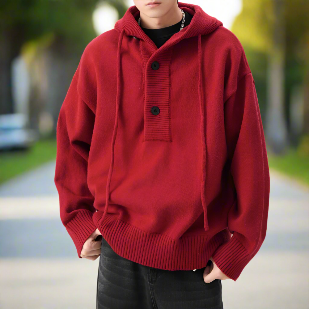 TEEK - Mens Pull Over Sweater Hoodie SWEATER TEEK 1TFY