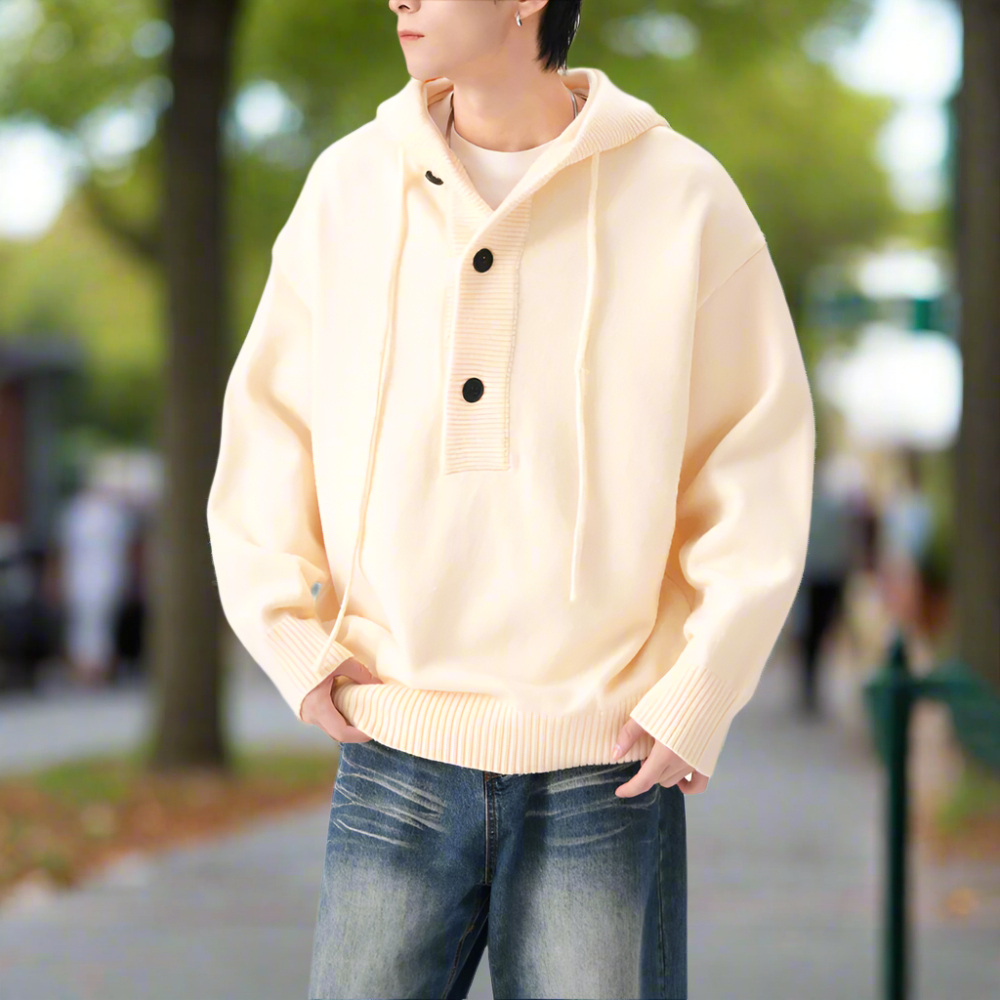 TEEK - Mens Pull Over Sweater Hoodie SWEATER TEEK 1TFY