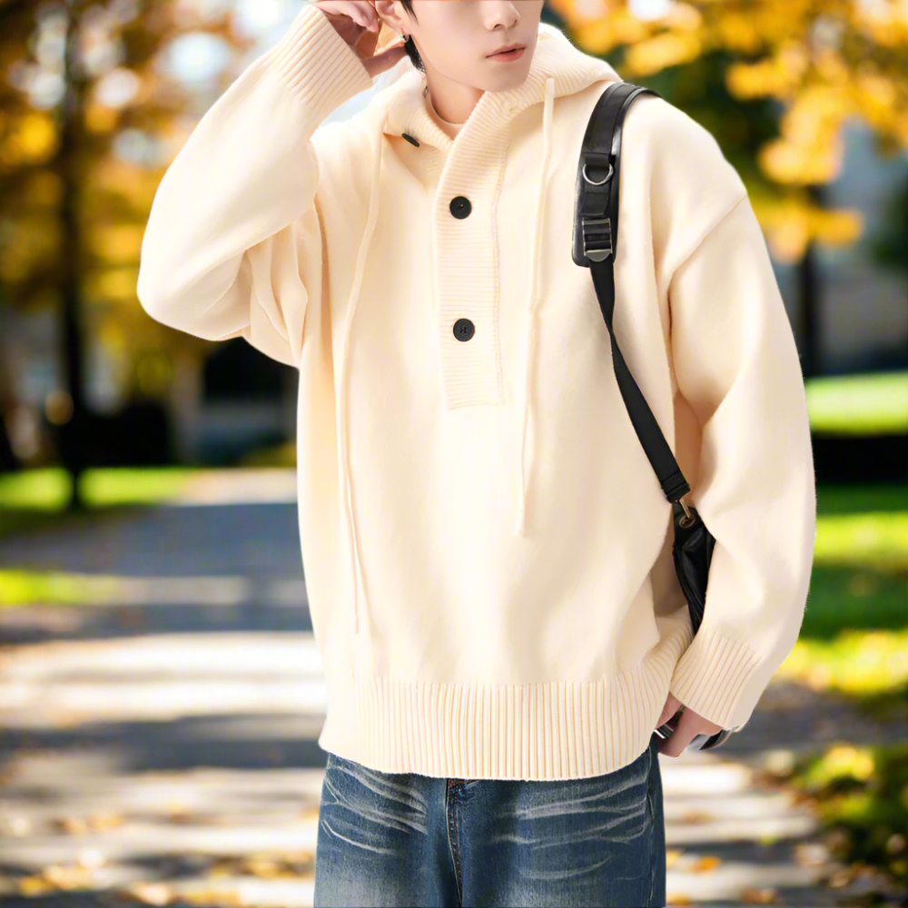 TEEK - Mens Pull Over Sweater Hoodie SWEATER TEEK 1TFY