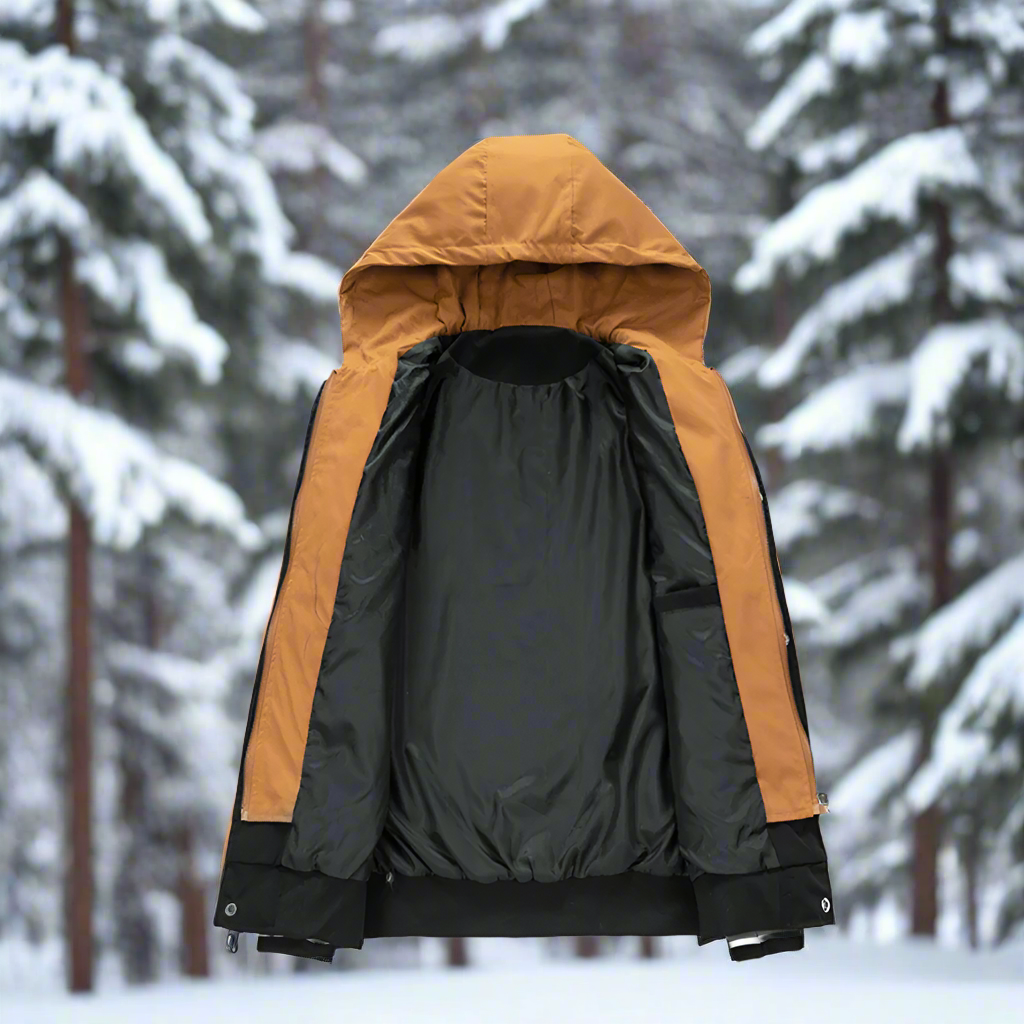 TEEK - Mens Layered Style Baseball Hooded Jacket JACKET TEEK 1TFY