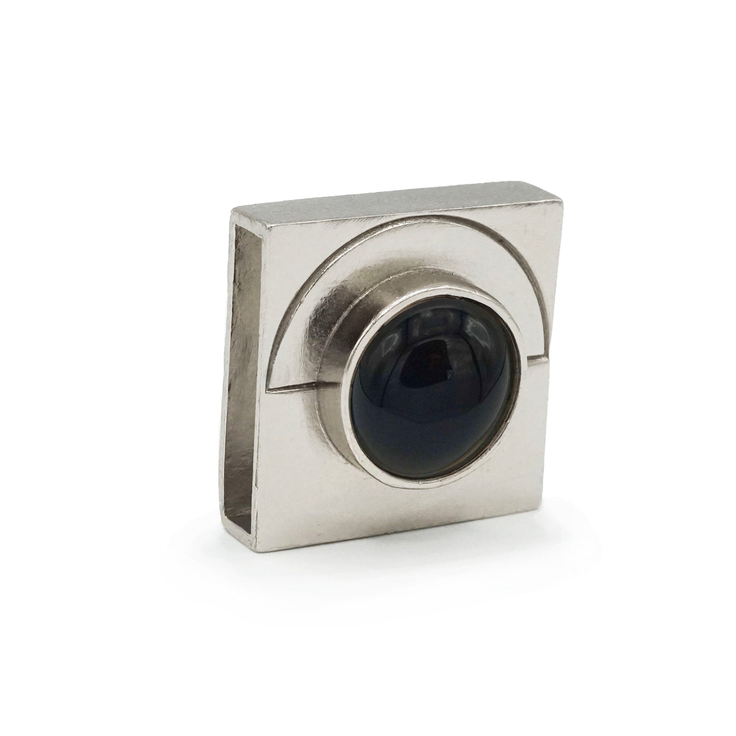 TEEK - Onyx Moon Crystal Charm – Gold or Silver | DIPHDA PET SUPPLIES TEEK DIP S SILVER COLOR