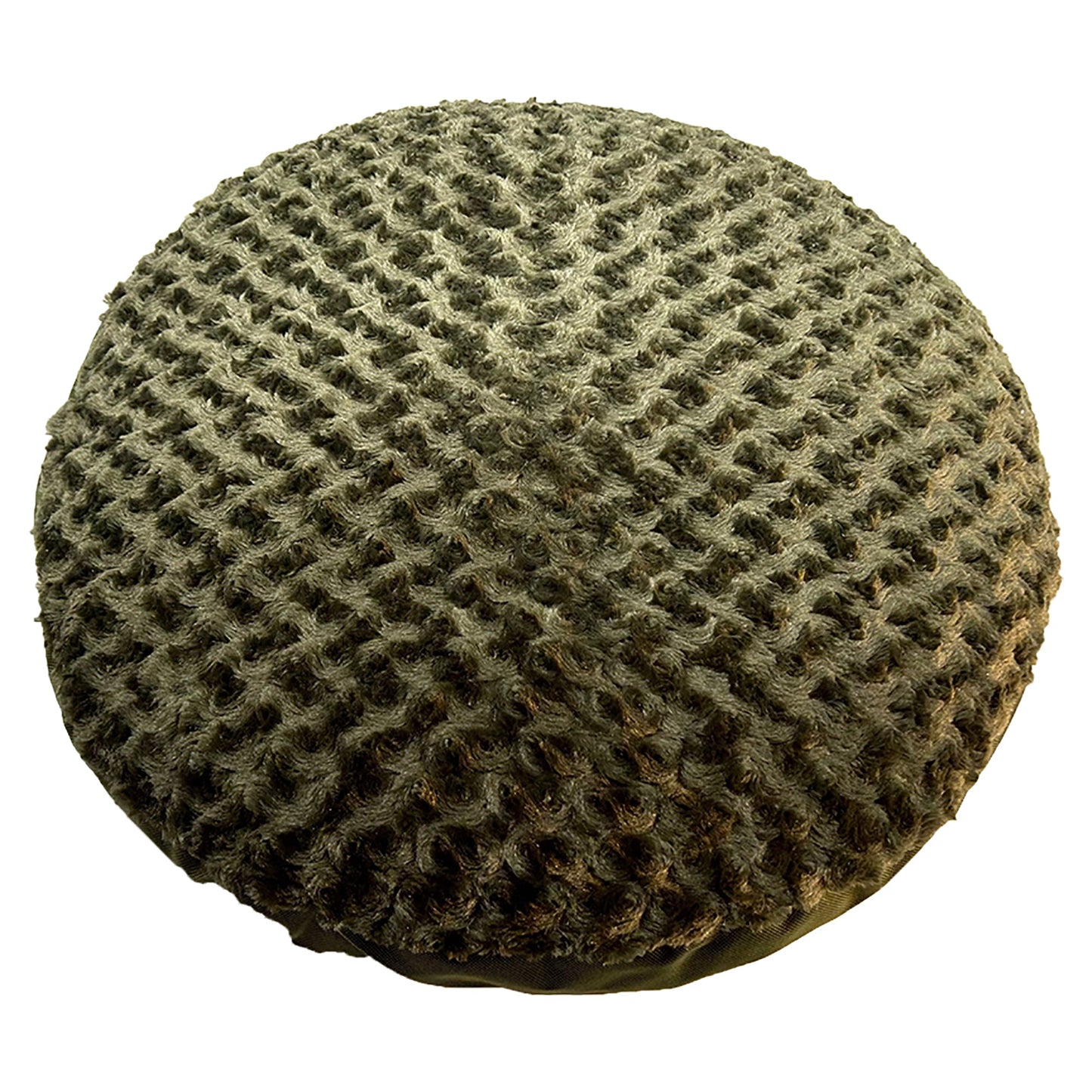 TEEK - Dog Bed Round Base Furvana™ PET SUPPLIES TEEK AD Olive Small (25")