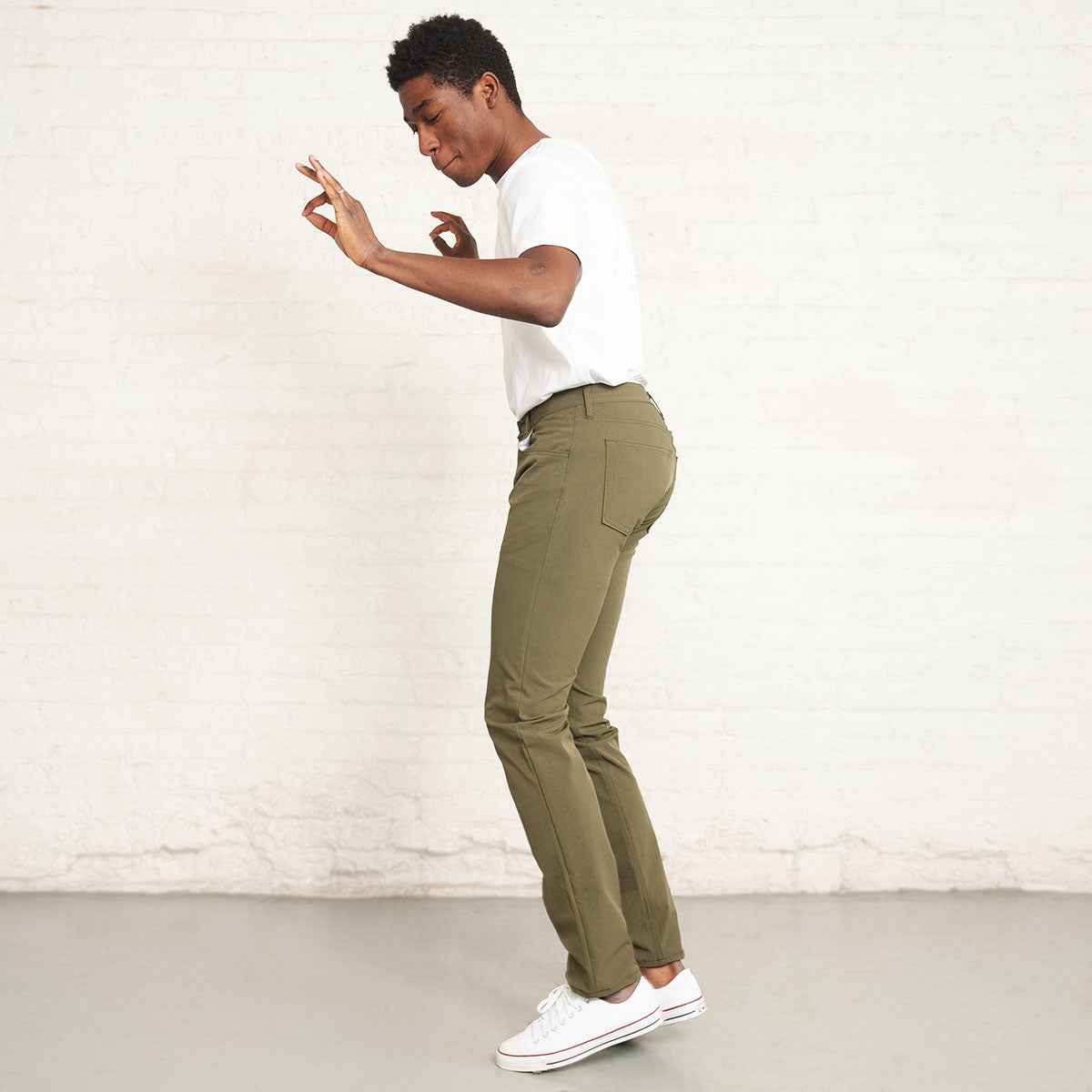 TEEK - Tailored Technical - Olive PANTS TEEK DDA 30 28