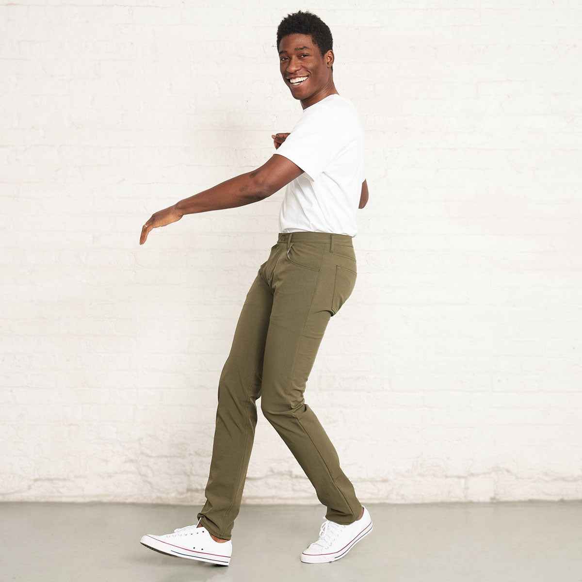 TEEK - Tailored Technical - Olive PANTS TEEK DDA