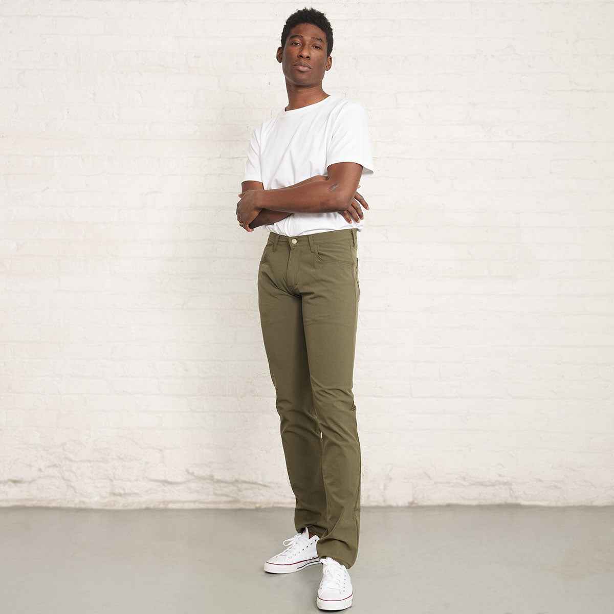 TEEK - Tailored Technical - Olive PANTS TEEK DDA