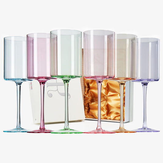 TEEK - Monet Stemmed Wine Glassware Set HOME DECOR TEEK KS