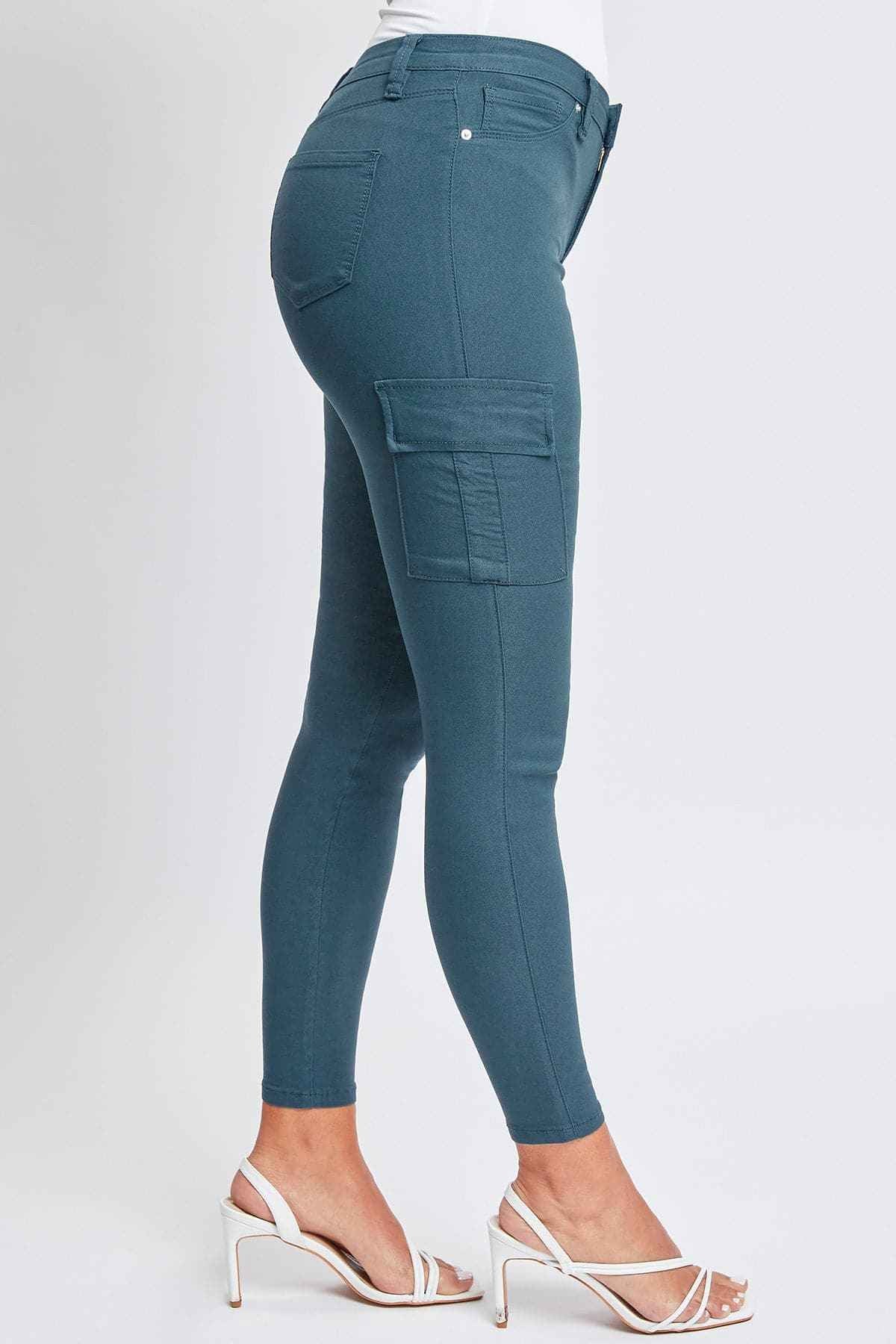 TEEK - Womens Hyperstretch Cargo Pants, Blue Steel JEANS TEEK YMJ