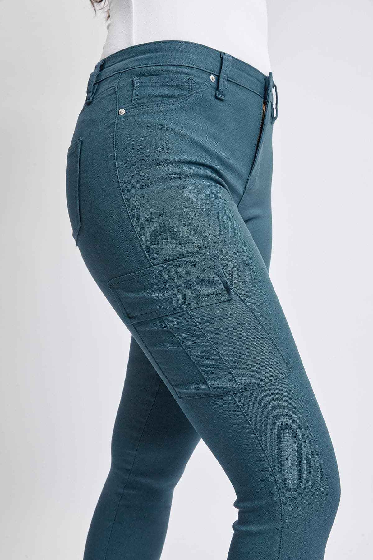 TEEK - Womens Hyperstretch Cargo Pants, Blue Steel JEANS TEEK YMJ