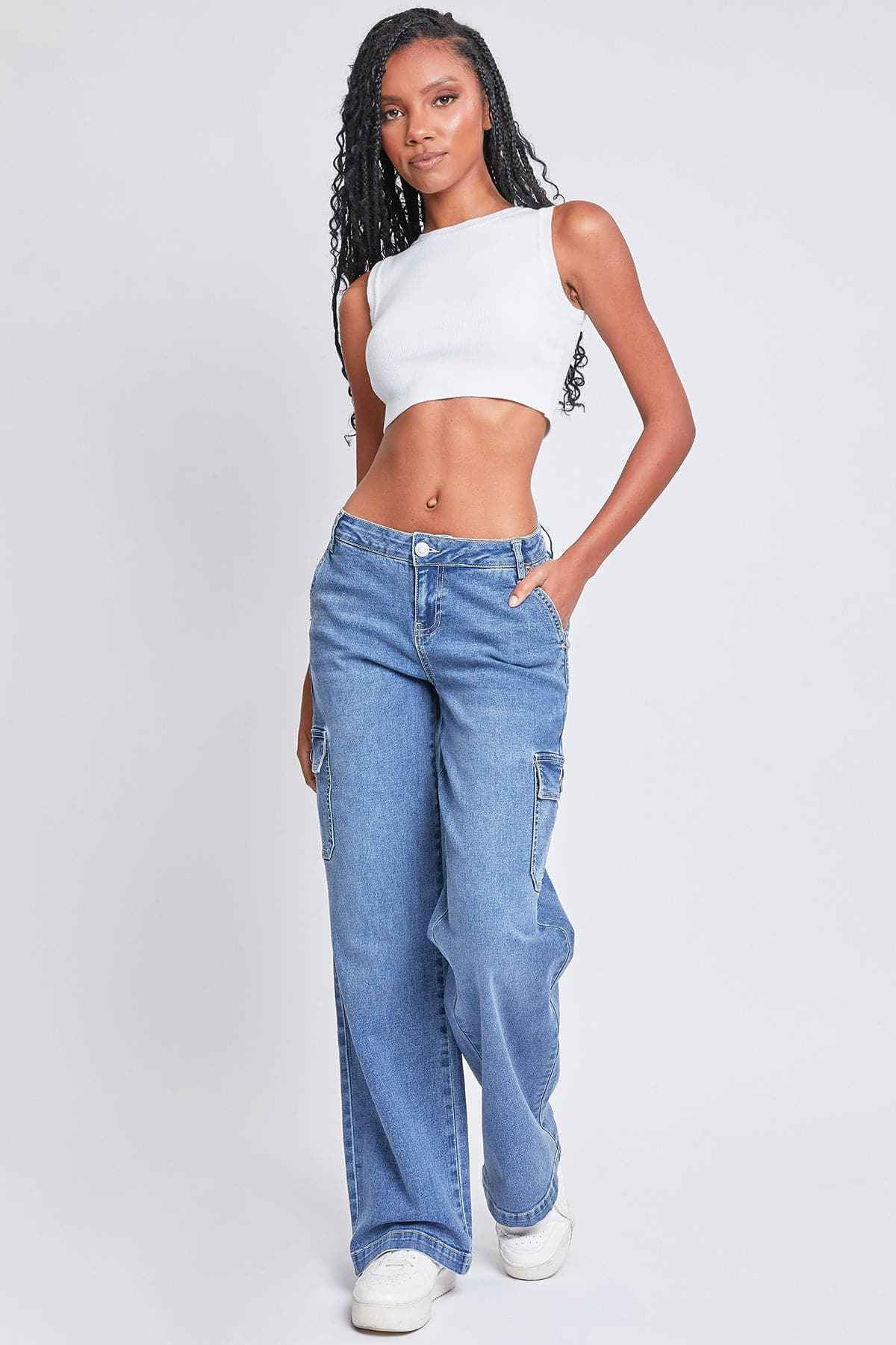 Women's Straight Cargo Skater Jeans