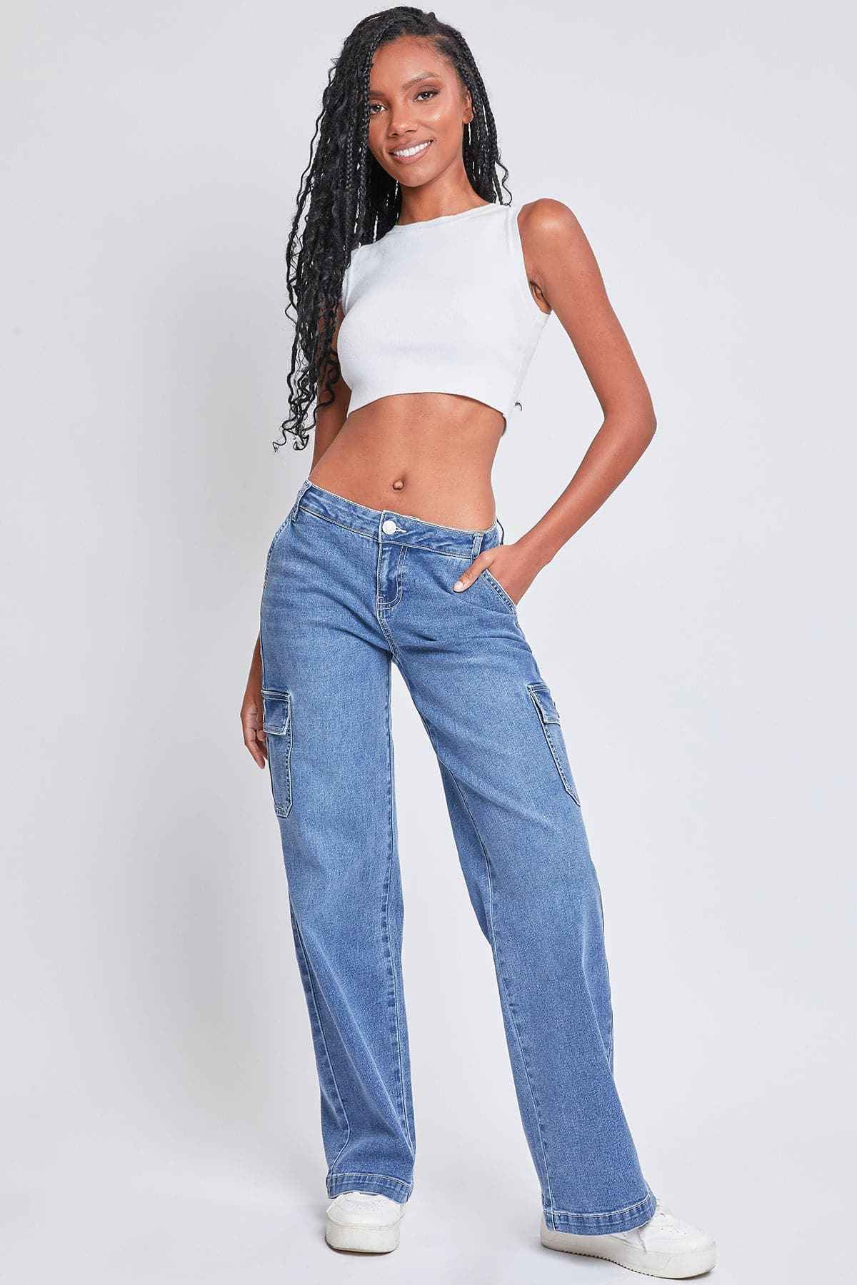 Women's Straight Cargo Skater Jeans