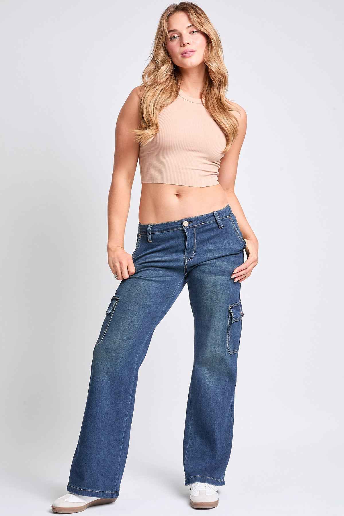 Women's Straight Cargo Skater Jeans