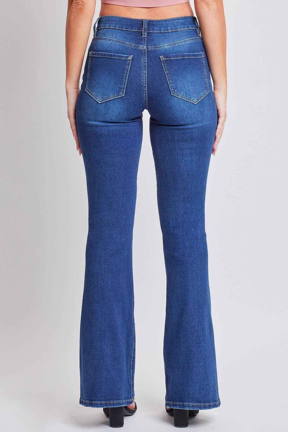 TEEK - Womens Essential Flare Jeans - Long Inseam Pants YMI JEANS