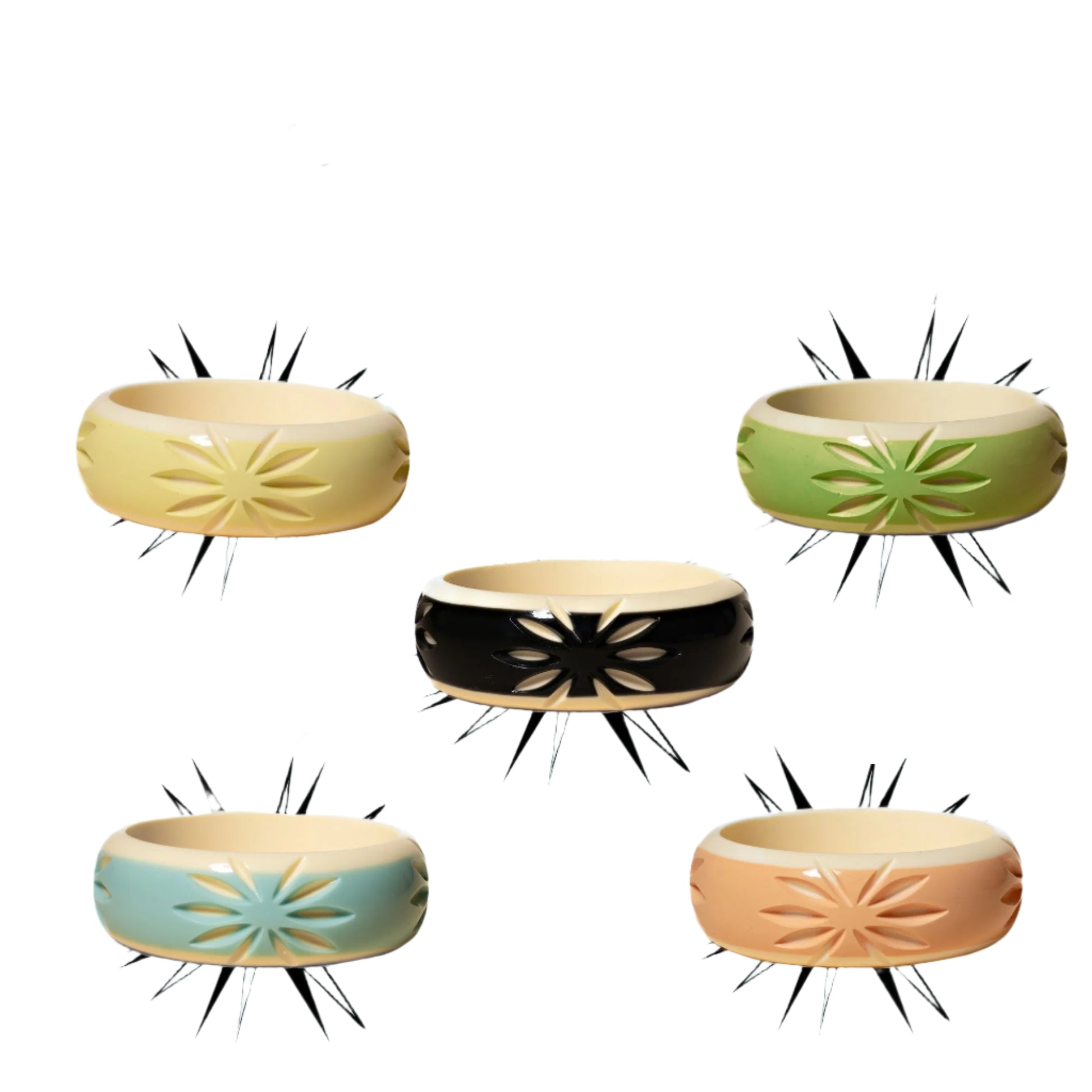 TEEK - The Palm Springs Bangle Collection - Starburst Cuff JEWELRY TEEK LLS