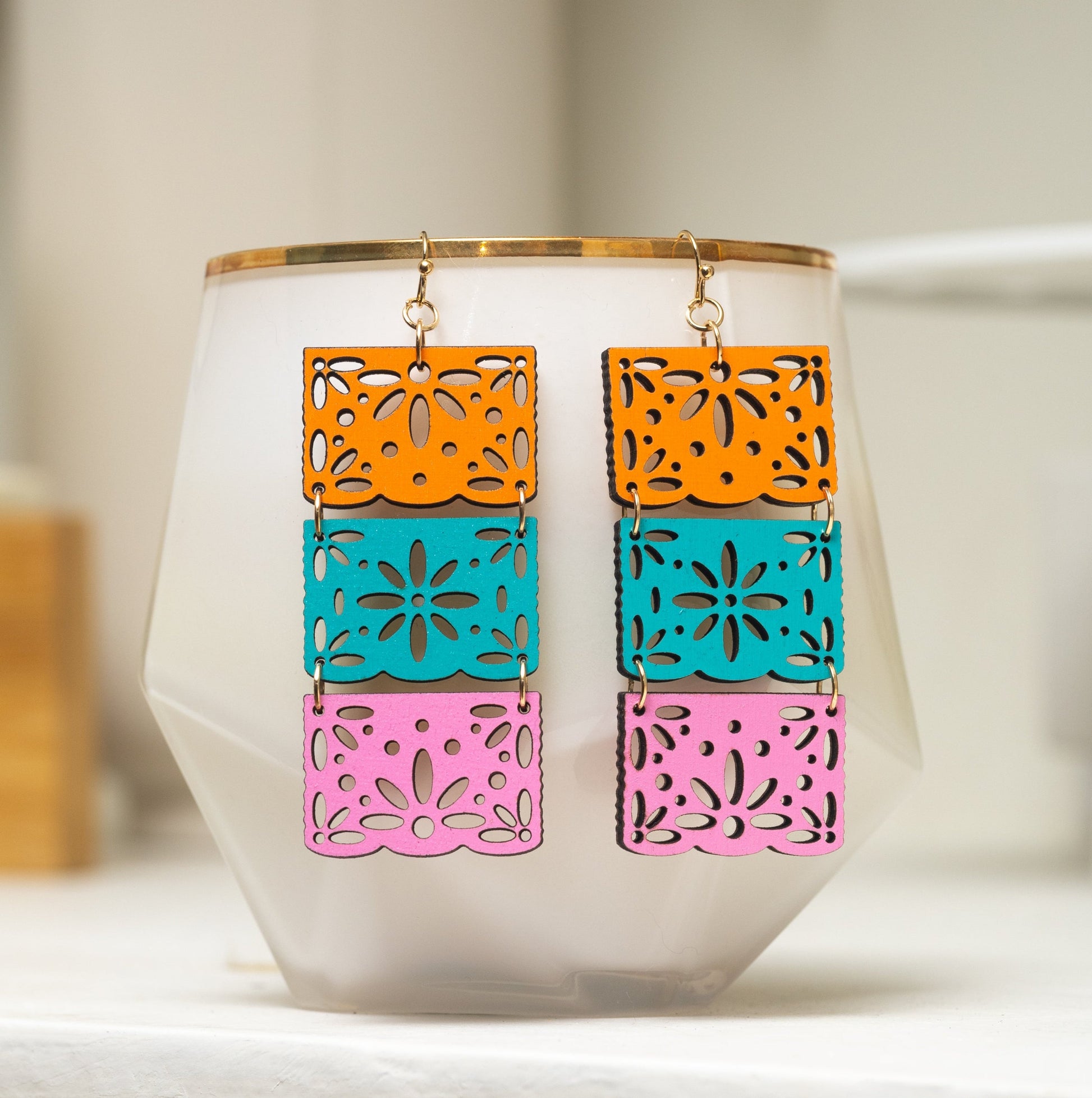 TEEK - Papel Picado Earrings JEWELRY TEEK LCM