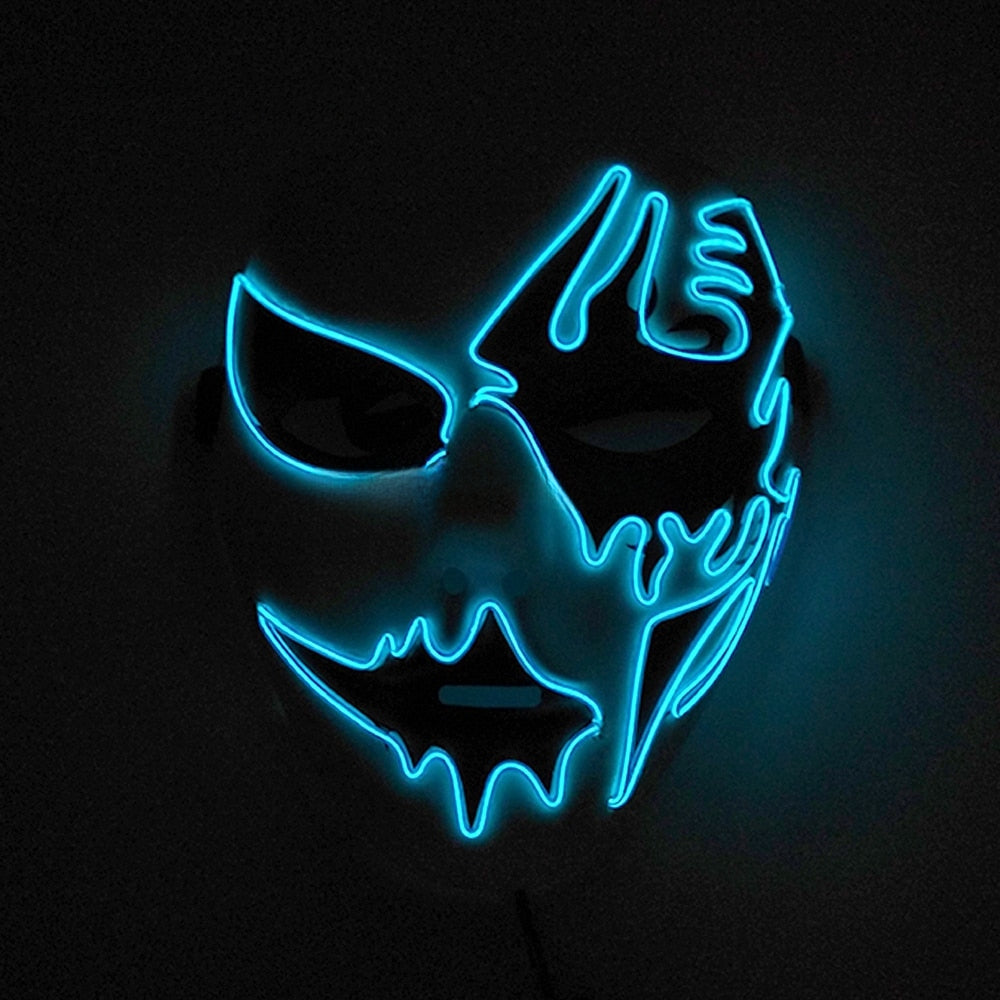 TEEK - Various LED Halloween Party Mask MASK theteekdotcom 12  
