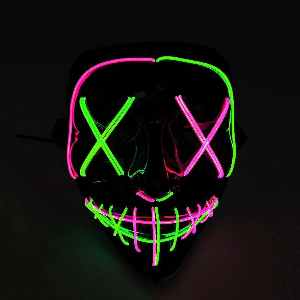 TEEK - Various LED Halloween Party Mask MASK theteekdotcom 3  