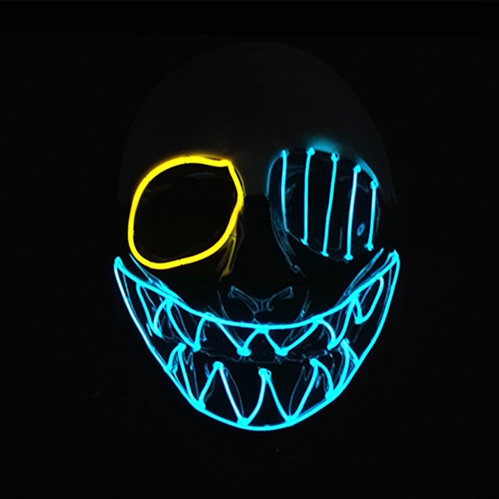TEEK - Various LED Halloween Party Mask MASK theteekdotcom 16  